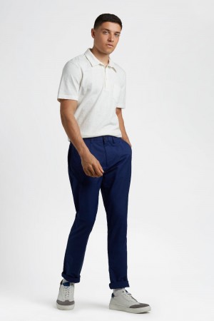 Pantalon Ben Sherman Everyday Slim Fit Chino Azul Marino | NLJPMFW-47