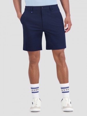 Short Ben Sherman 4Way Stretch Tech Azul Marino | HGTREXU-73