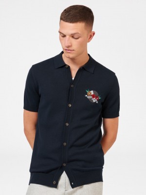 Suéteres De Cuello Polo Ben Sherman B by Ben Sherman London Rebels Azul Marino | TRZKWCY-47