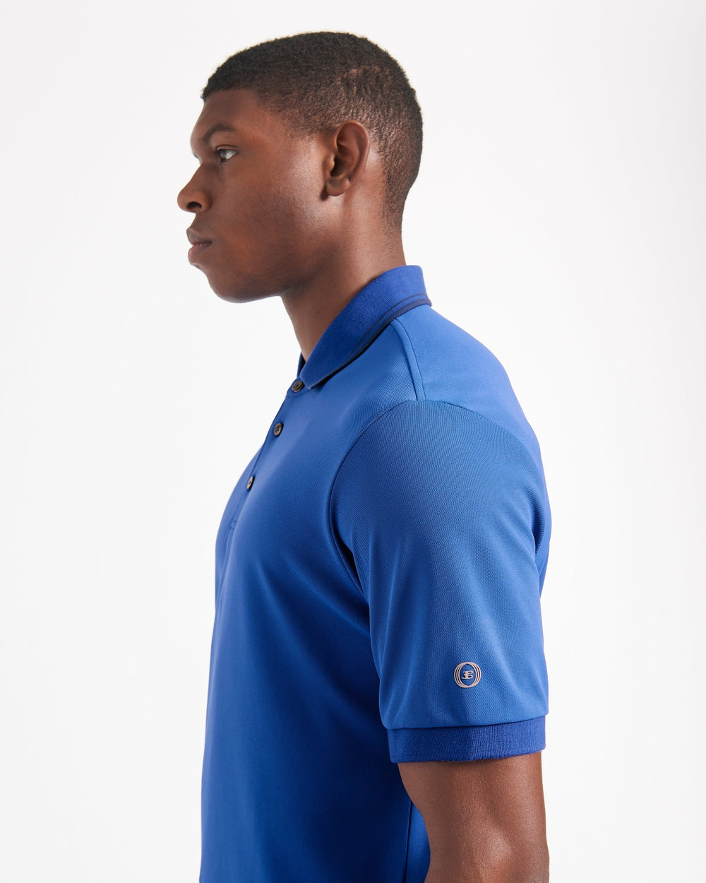 Camisa Polo Ben Sherman 360 Motion Stretch Azules Azul Real | YUOBFSZ-16