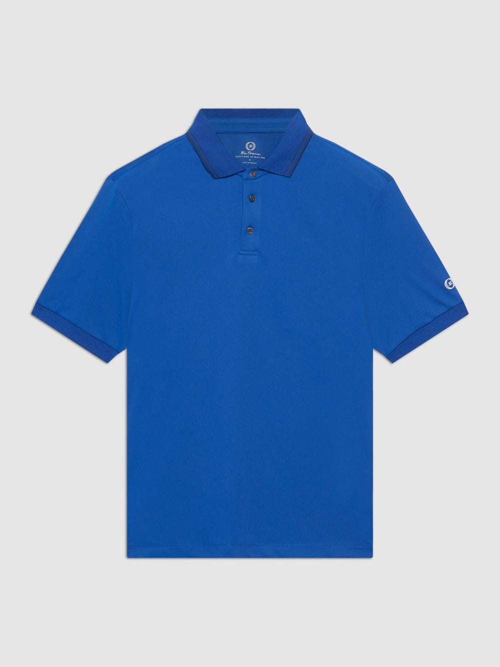 Camisa Polo Ben Sherman 360 Motion Stretch Azules Azul Real | YUOBFSZ-16