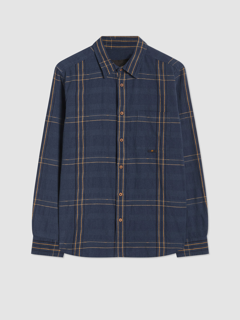 Camisas Ben Sherman B by Ben Sherman Indigo Check Indigo | VYPOHGX-82