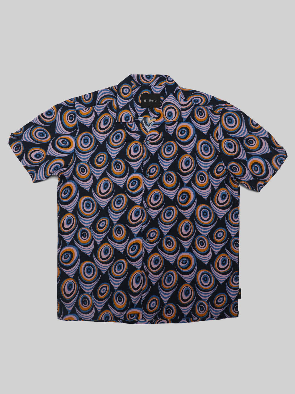 Camisas Ben Sherman B by Ben Sherman Psychedelic Print Moradas | DVQNFZJ-65