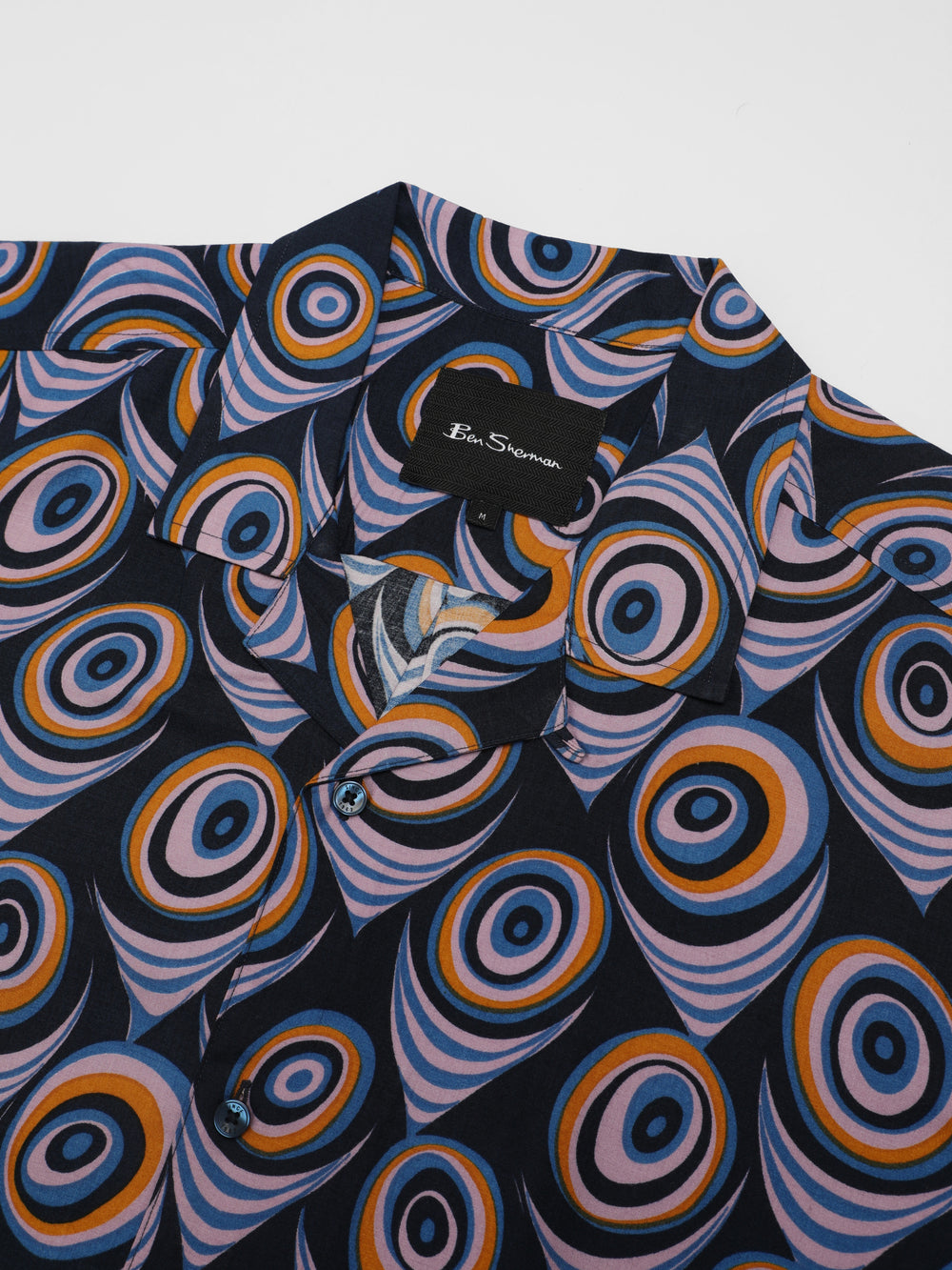 Camisas Ben Sherman B by Ben Sherman Psychedelic Print Moradas | DVQNFZJ-65