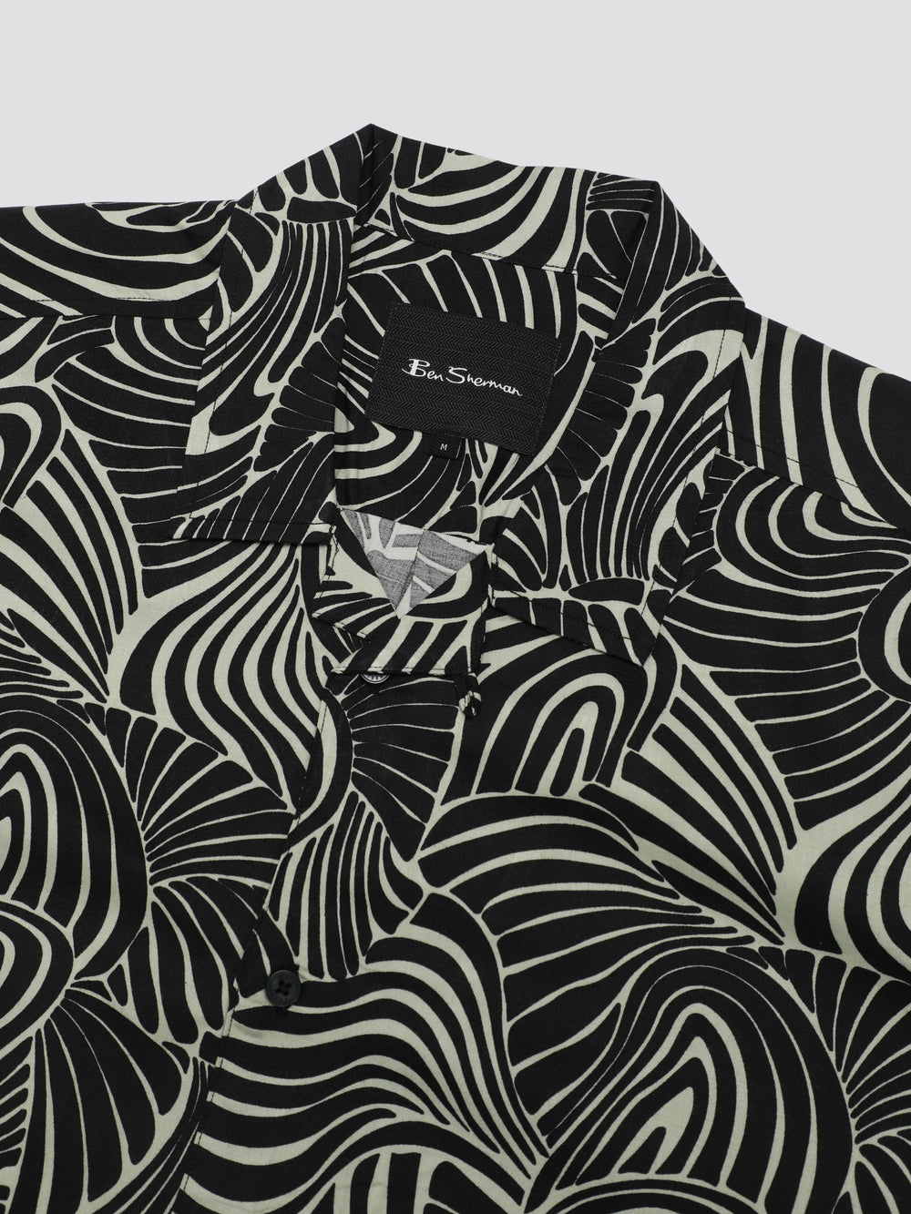 Camisas Ben Sherman B by Ben Sherman Psychedelic Swirl Print Verde Menta | RCOVWQY-87