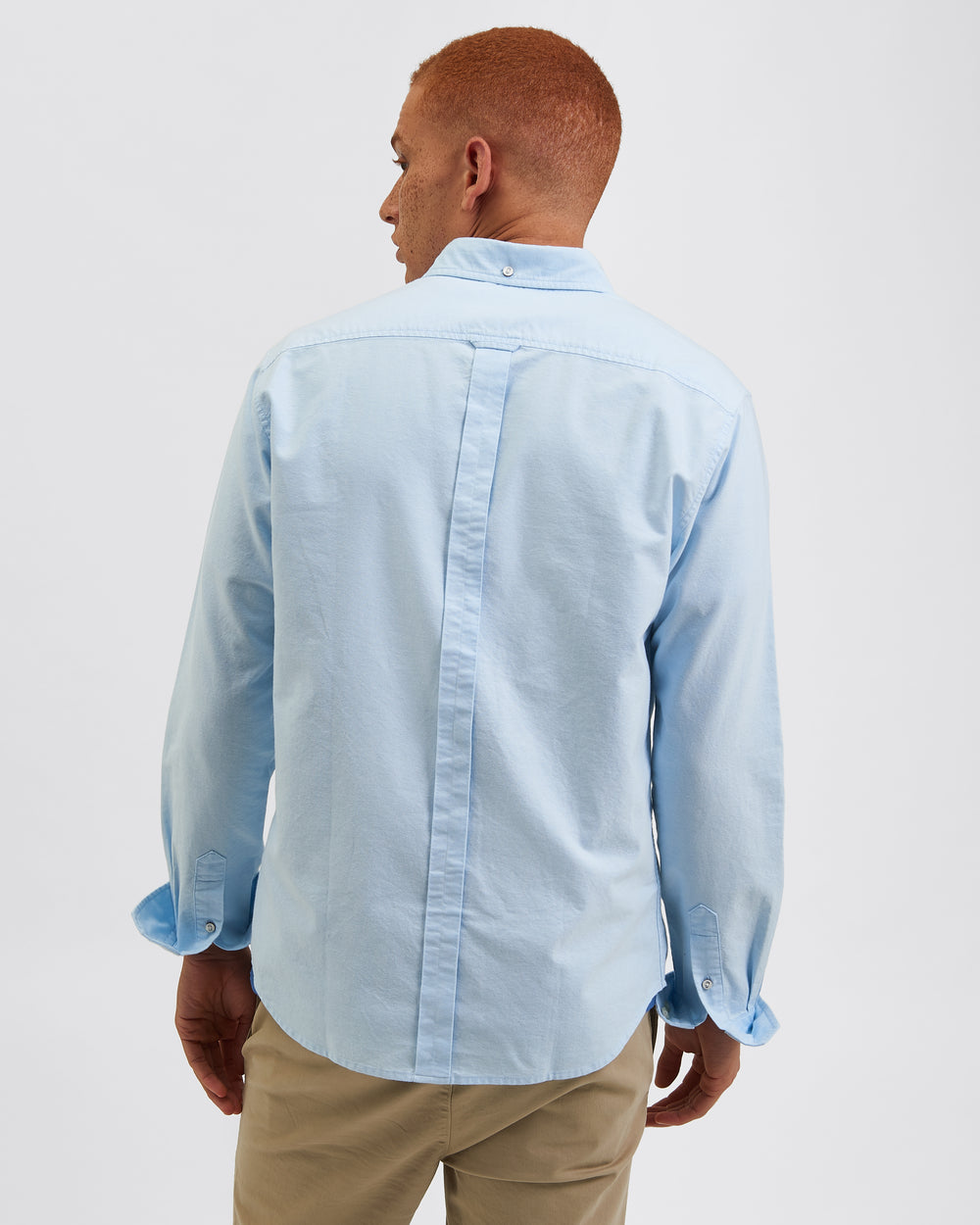 Camisas Ben Sherman Brighton Oxford Organic Azules | UIHLOAB-72