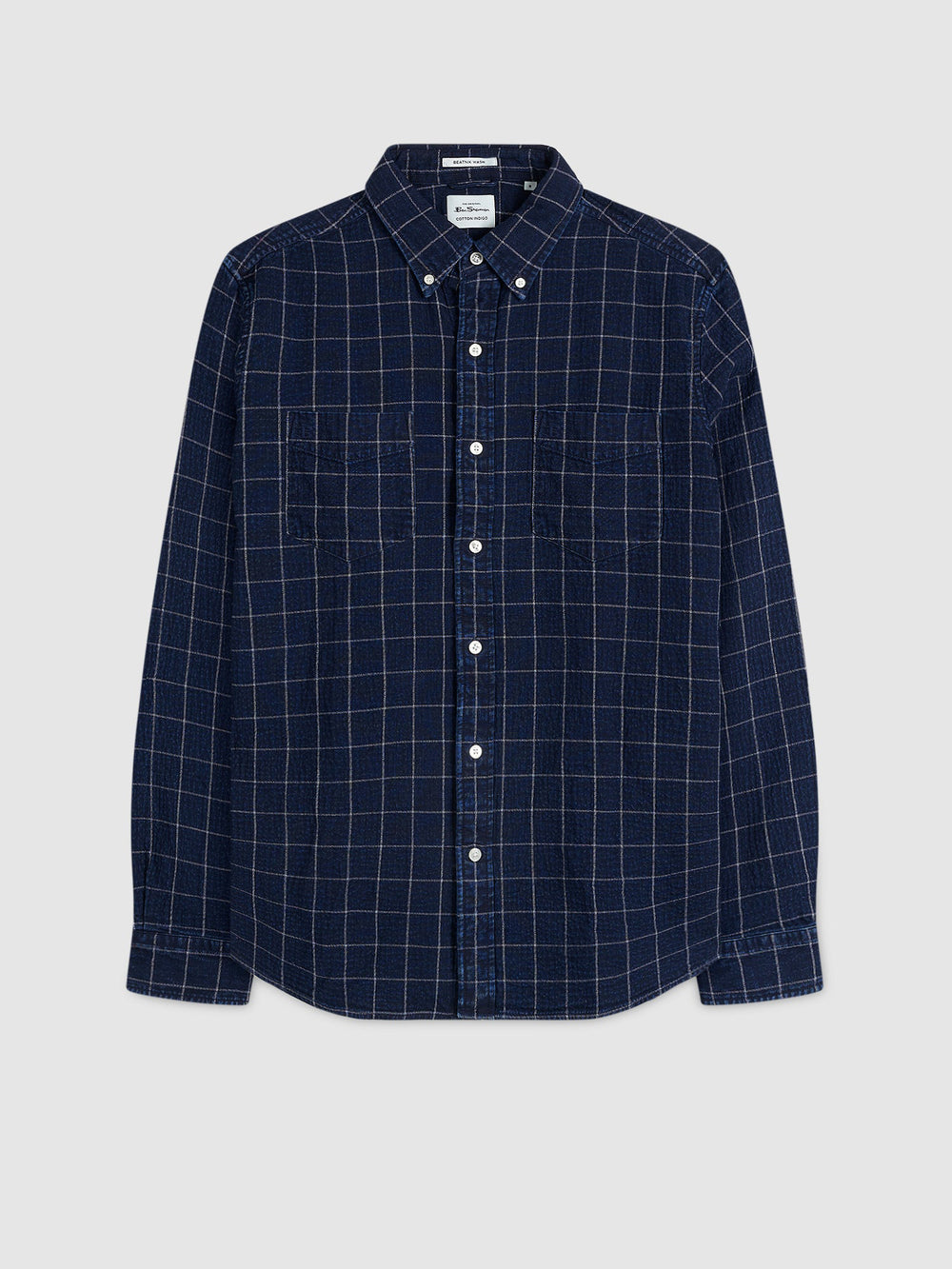 Camisas Ben Sherman Dalston Blues Beatnik Indigo | FPCZNEA-25