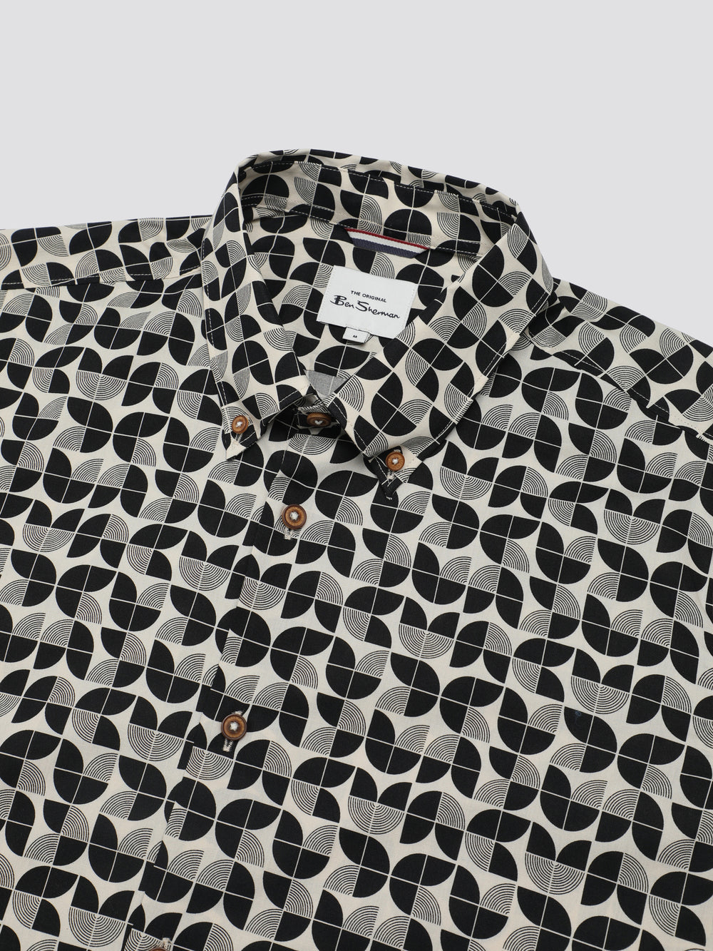 Camisas Ben Sherman Linear Negras | FUKOIAP-98