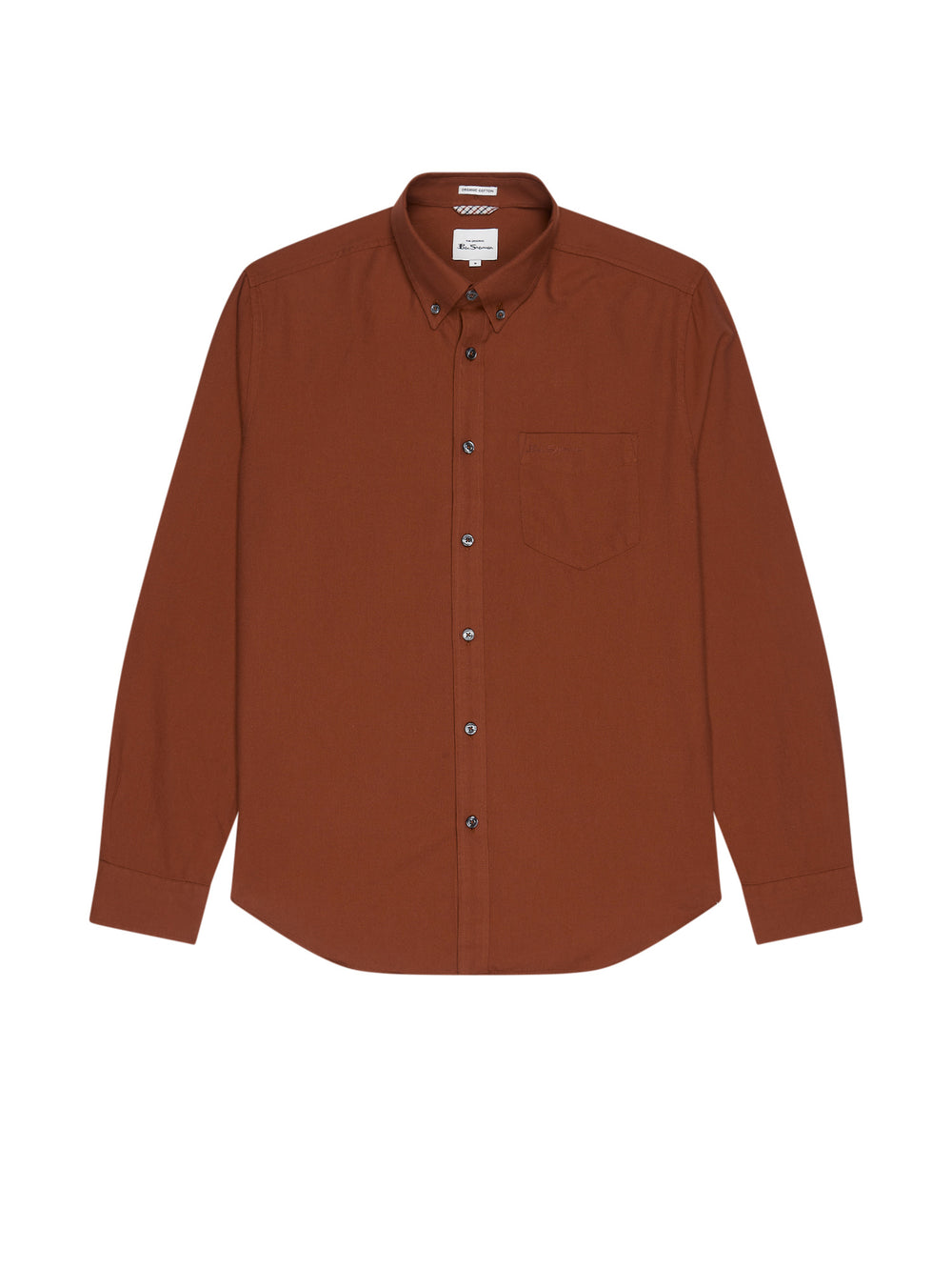 Camisas Ben Sherman Signature Long-Sleeve Oxford Naranjas | UNBQXRW-49