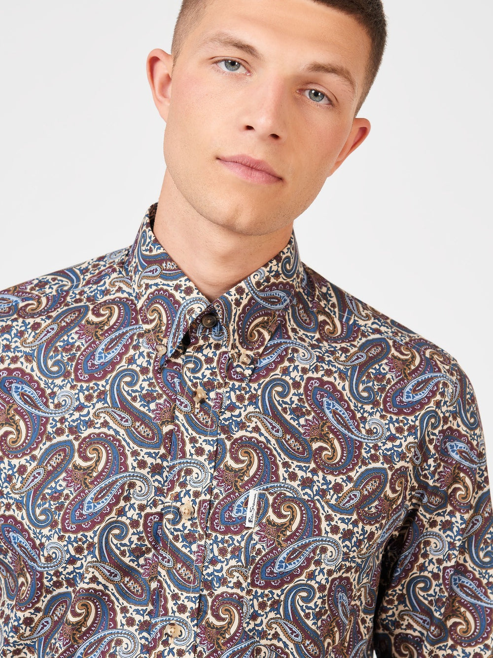 Camisas Ben Sherman Signature Paisley Multicolor | SPVXOCZ-82