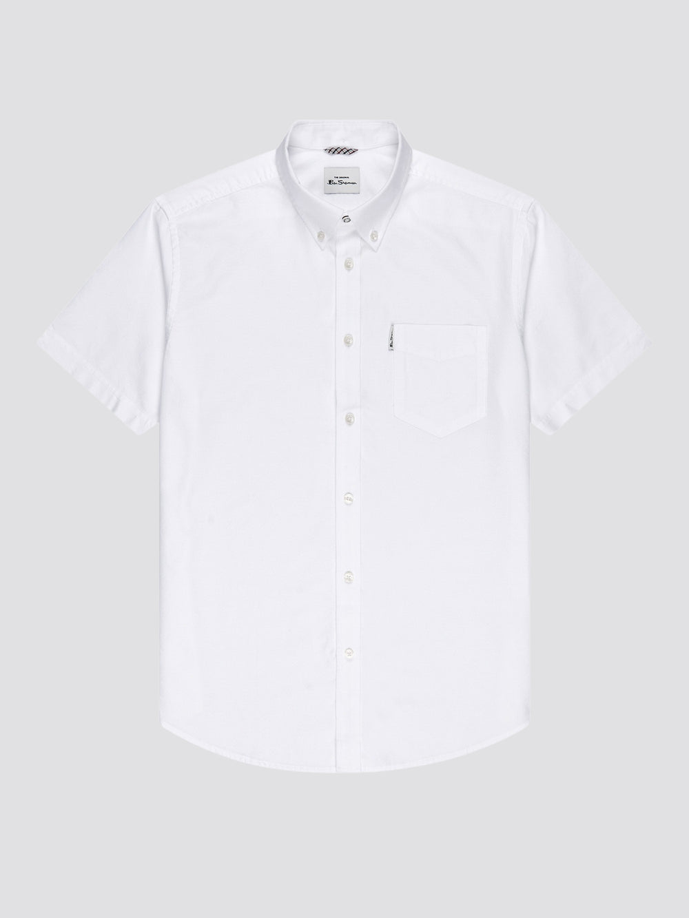 Camisas Ben Sherman Signature Short Sleeve Oxford Blancas | WCXYQNS-64