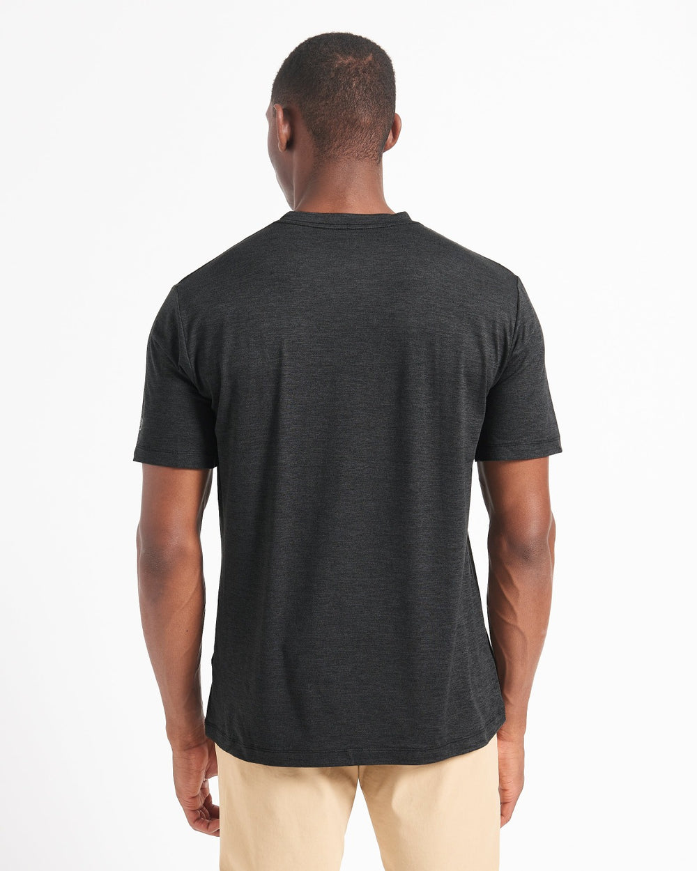 Camiseta Ben Sherman Performance Stretch Marl Negras | XTGOPZY-98