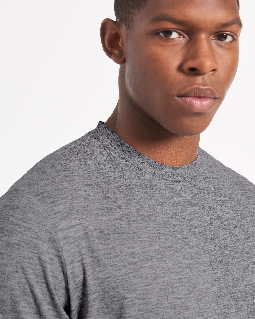 Camiseta Ben Sherman Performance Stretch Marl Gris | GNVZTJO-36