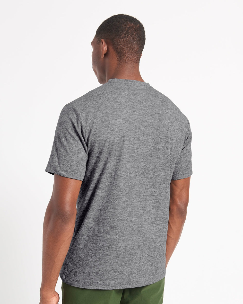 Camiseta Ben Sherman Performance Stretch Marl Gris | GNVZTJO-36