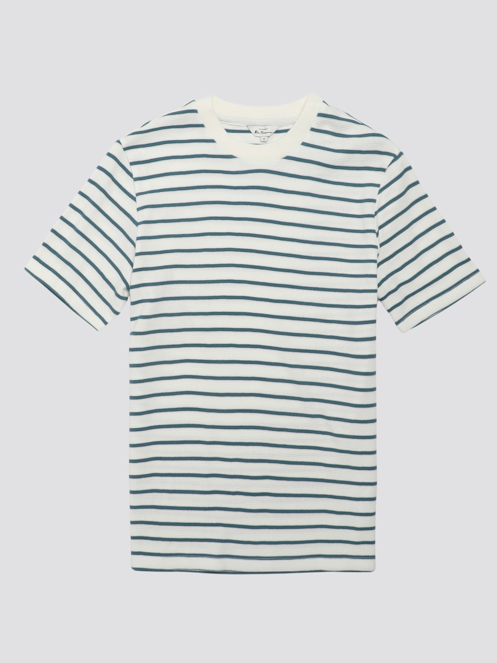 Camiseta Ben Sherman Signature Waffle Stripe Blancas | ZSHDTCM-19