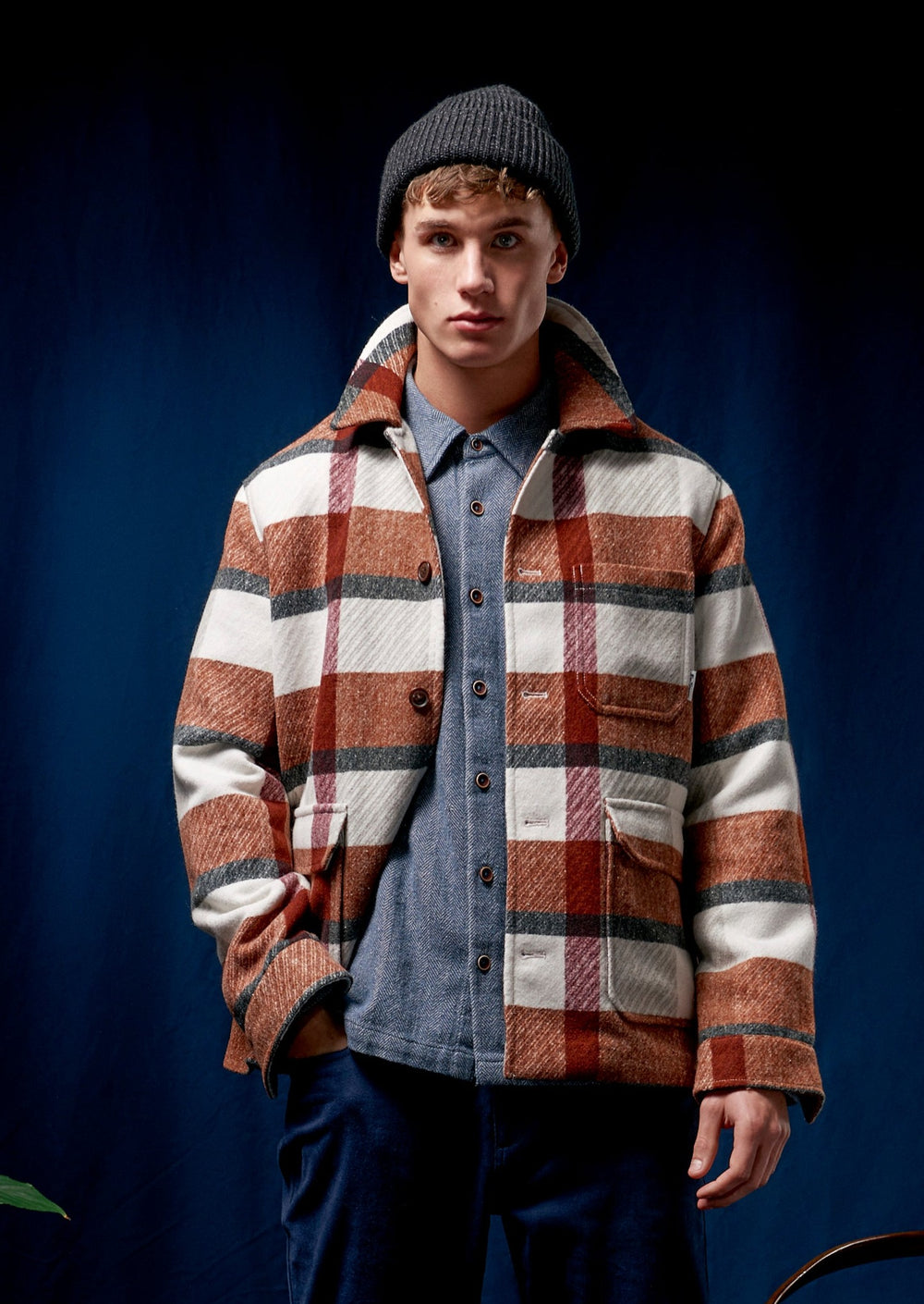 Chaquetas Ben Sherman Plaid Naranjas | RTQAIFJ-23