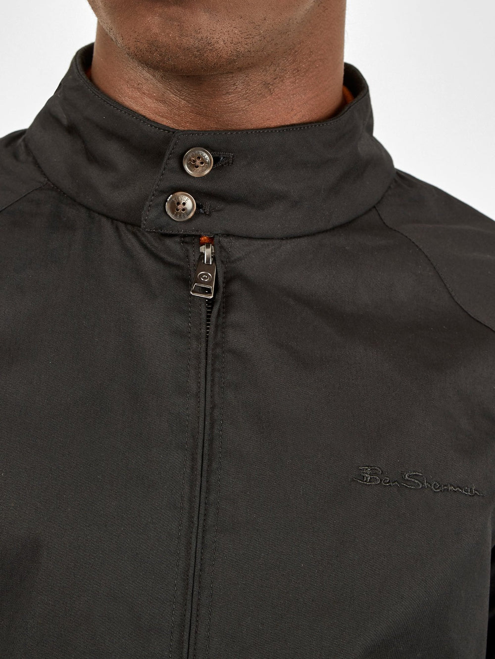 Chaquetas Ben Sherman Signature Harrington Negras | CTAOGPE-86