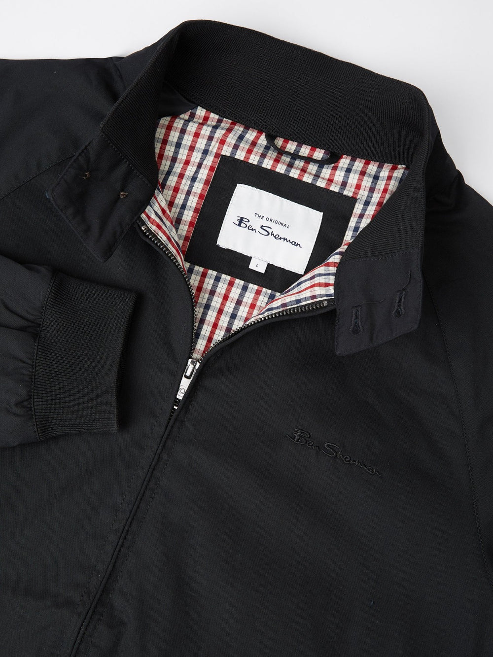 Chaquetas Ben Sherman Signature Harrington Negras | CTAOGPE-86