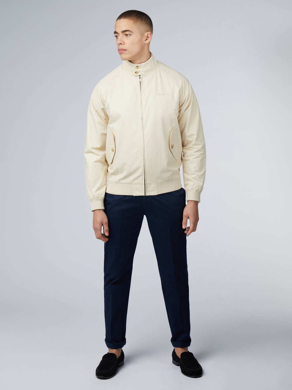 Chaquetas Ben Sherman Signature Harrington Creme | HPVMGSL-41