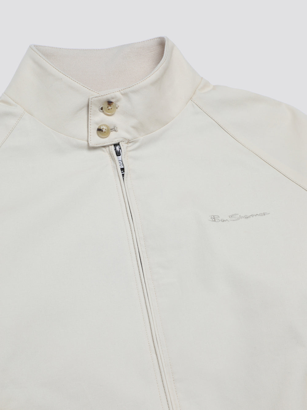 Chaquetas Ben Sherman Signature Harrington Creme | HPVMGSL-41