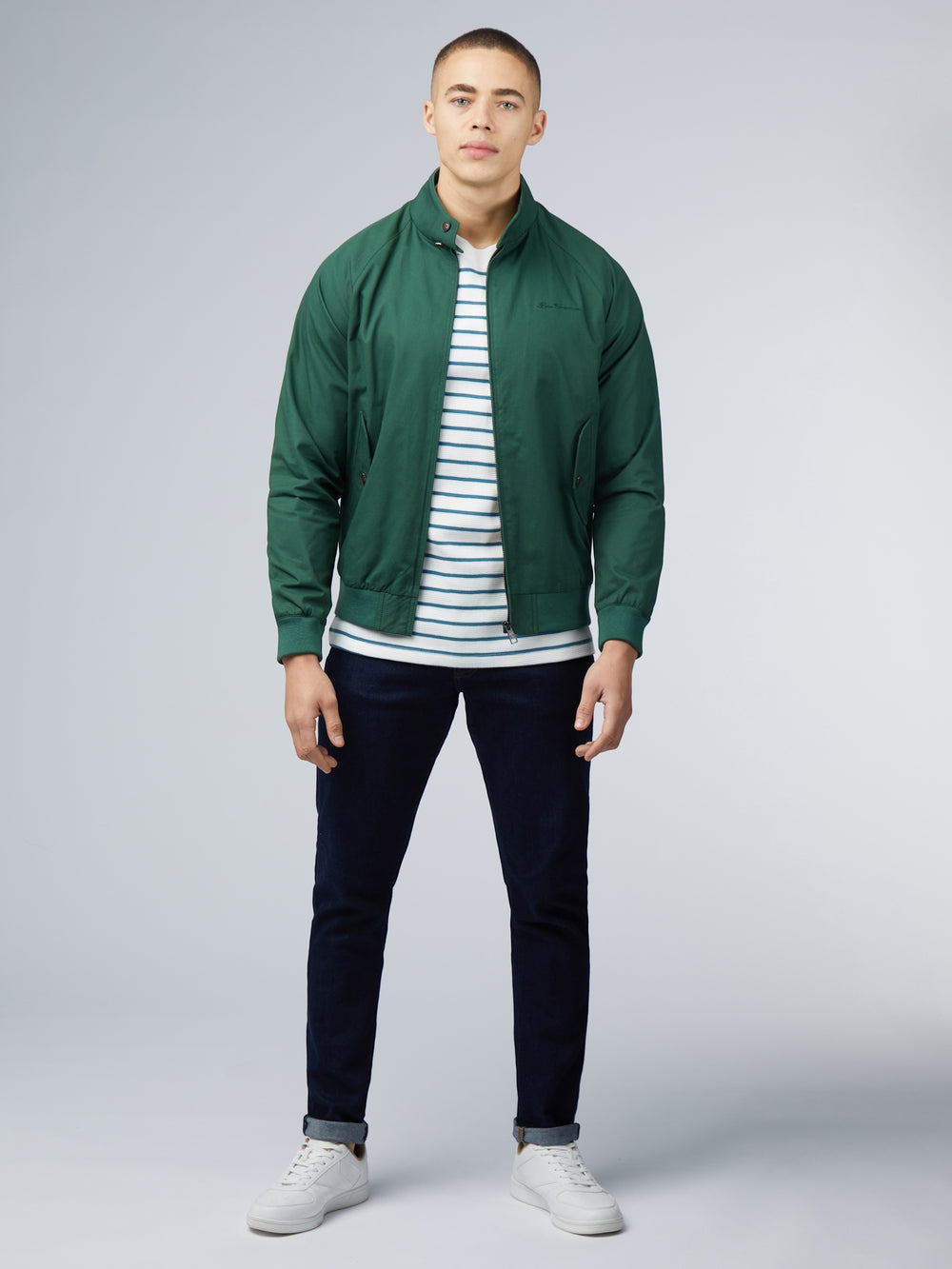 Chaquetas Ben Sherman Signature Harrington Verde | KVUWIOG-21