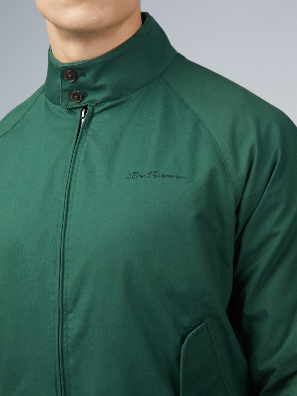 Chaquetas Ben Sherman Signature Harrington Verde | KVUWIOG-21