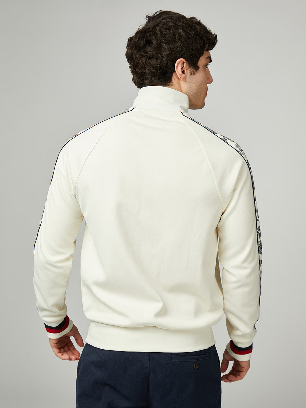 Chaquetas Ben Sherman Team GB Taped Track Top Blancas | WMKACIO-96