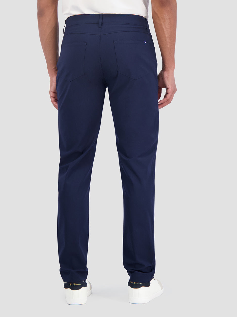 Pantalon Ben Sherman 4Way Stretch Tech Long Azul Marino | ASIYQEO-39