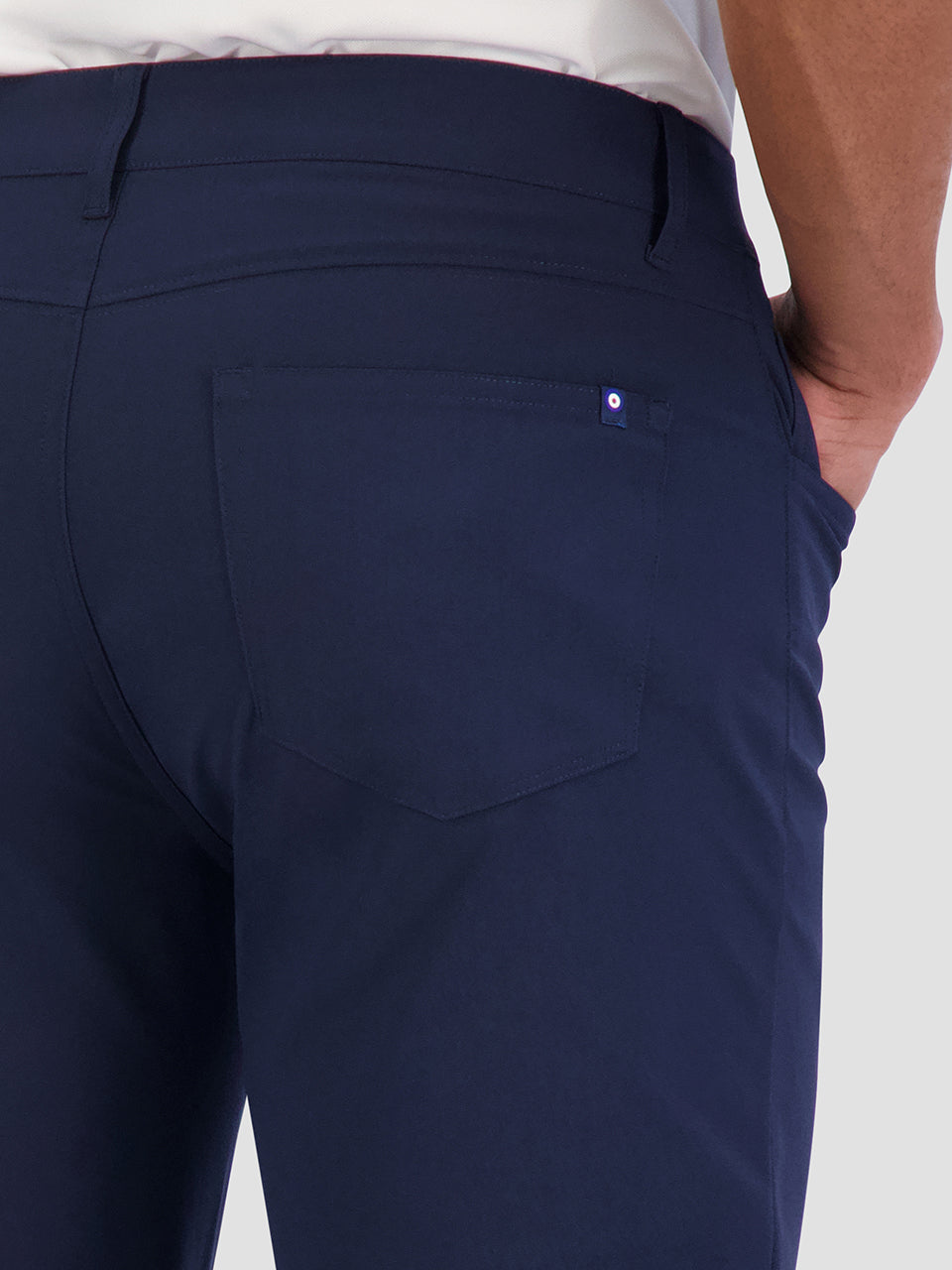 Pantalon Ben Sherman 4Way Stretch Tech Long Azul Marino | ASIYQEO-39