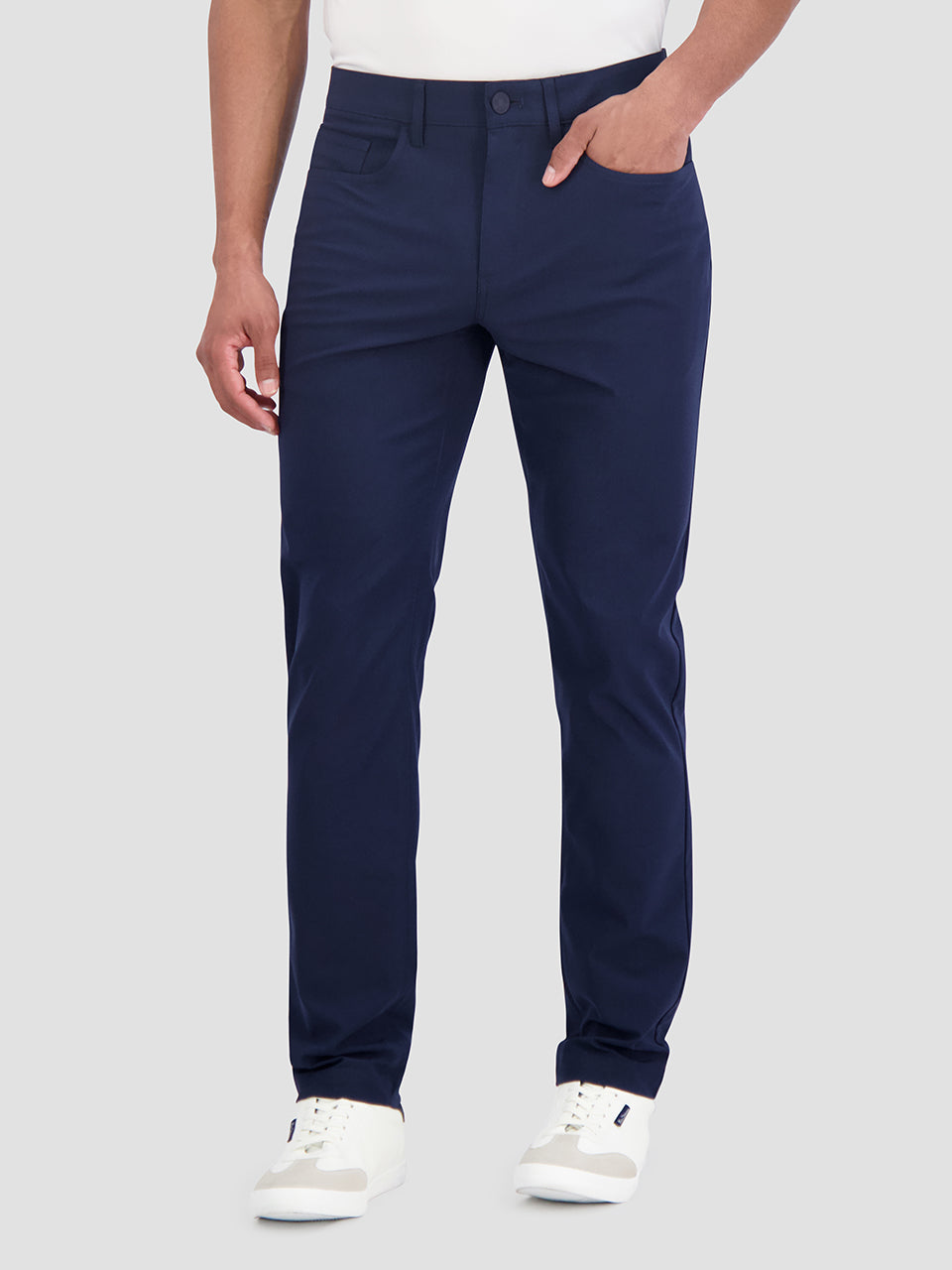 Pantalon Ben Sherman 4Way Stretch Tech Long Azul Marino | ASIYQEO-39