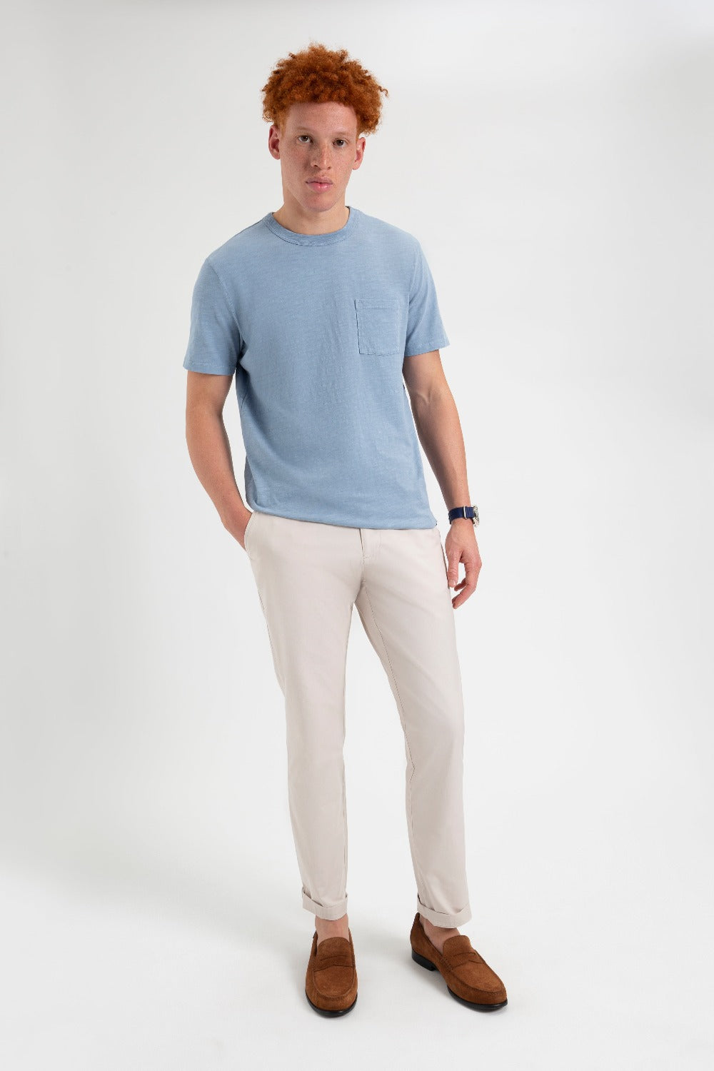 Pantalon Ben Sherman Everyday Slim Fit Chino Blancas | UAHLJPQ-04