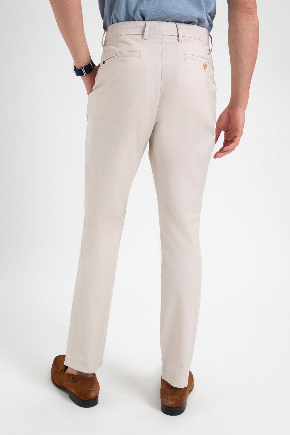 Pantalon Ben Sherman Everyday Slim Fit Chino Blancas | UAHLJPQ-04