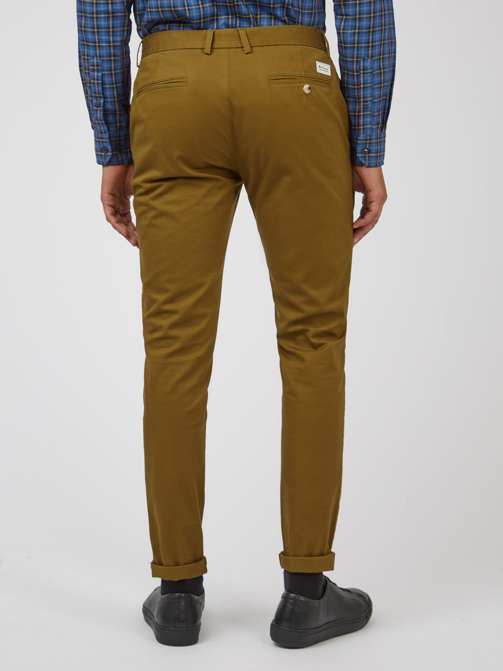 Pantalon Ben Sherman Signature Skinny Stretch Chino Marrones | YHOBMJE-91