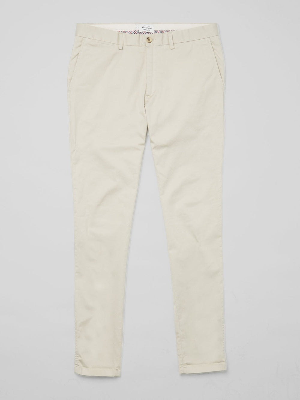 Pantalon Ben Sherman Signature Skinny Stretch Chino Blancas | BJEZXPI-10