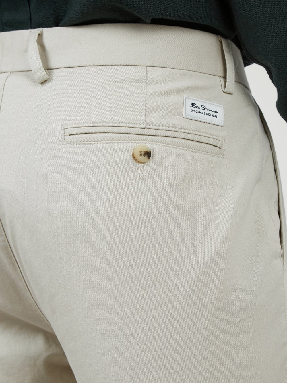 Pantalon Ben Sherman Signature Skinny Stretch Chino Blancas | BJEZXPI-10