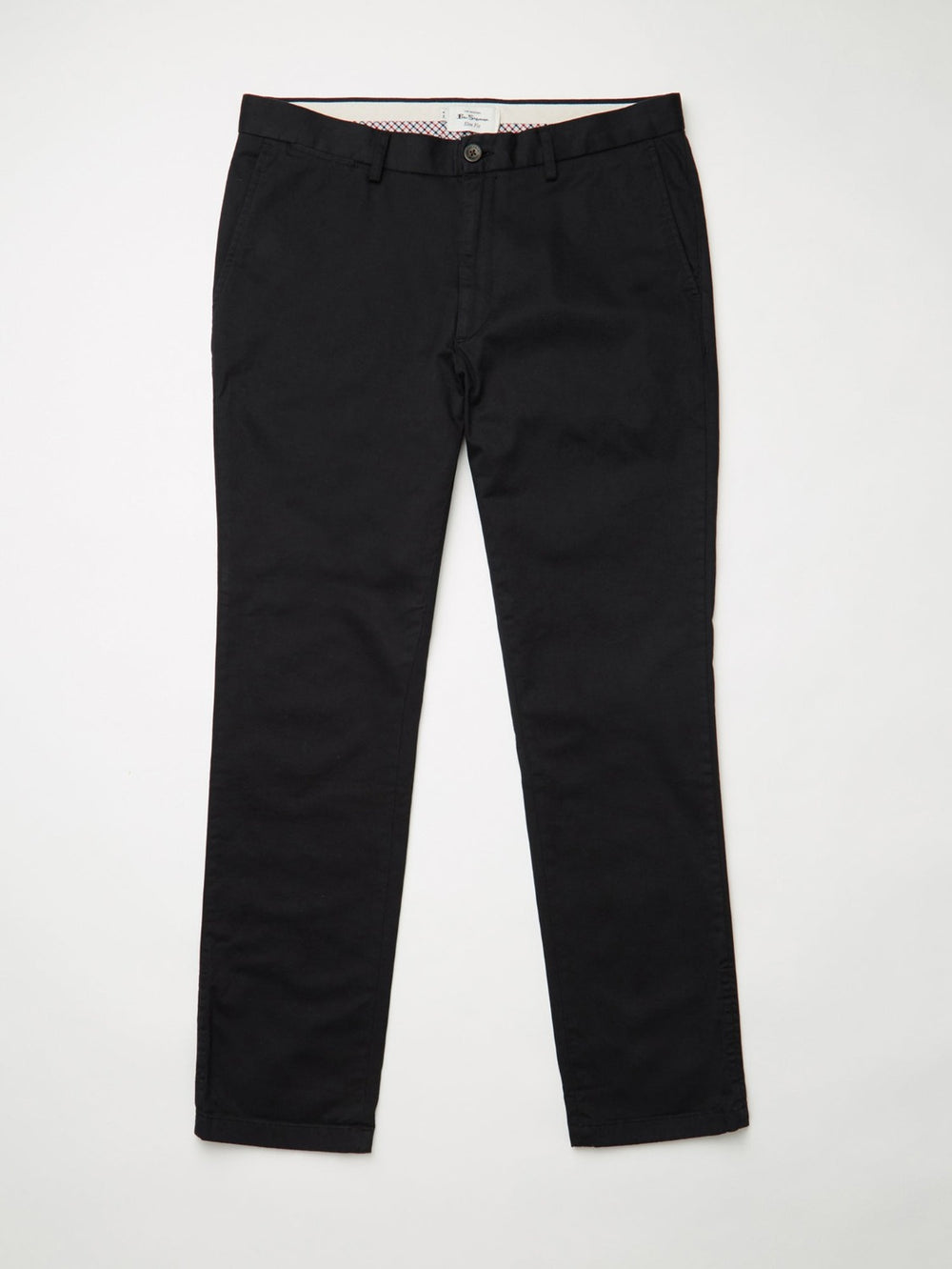 Pantalon Ben Sherman Signature Slim Stretch Chino Negras | WKEIGSU-95