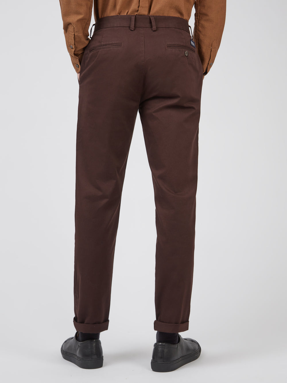 Pantalon Ben Sherman Signature Slim Stretch Chino Rojas | UZXPWNA-96