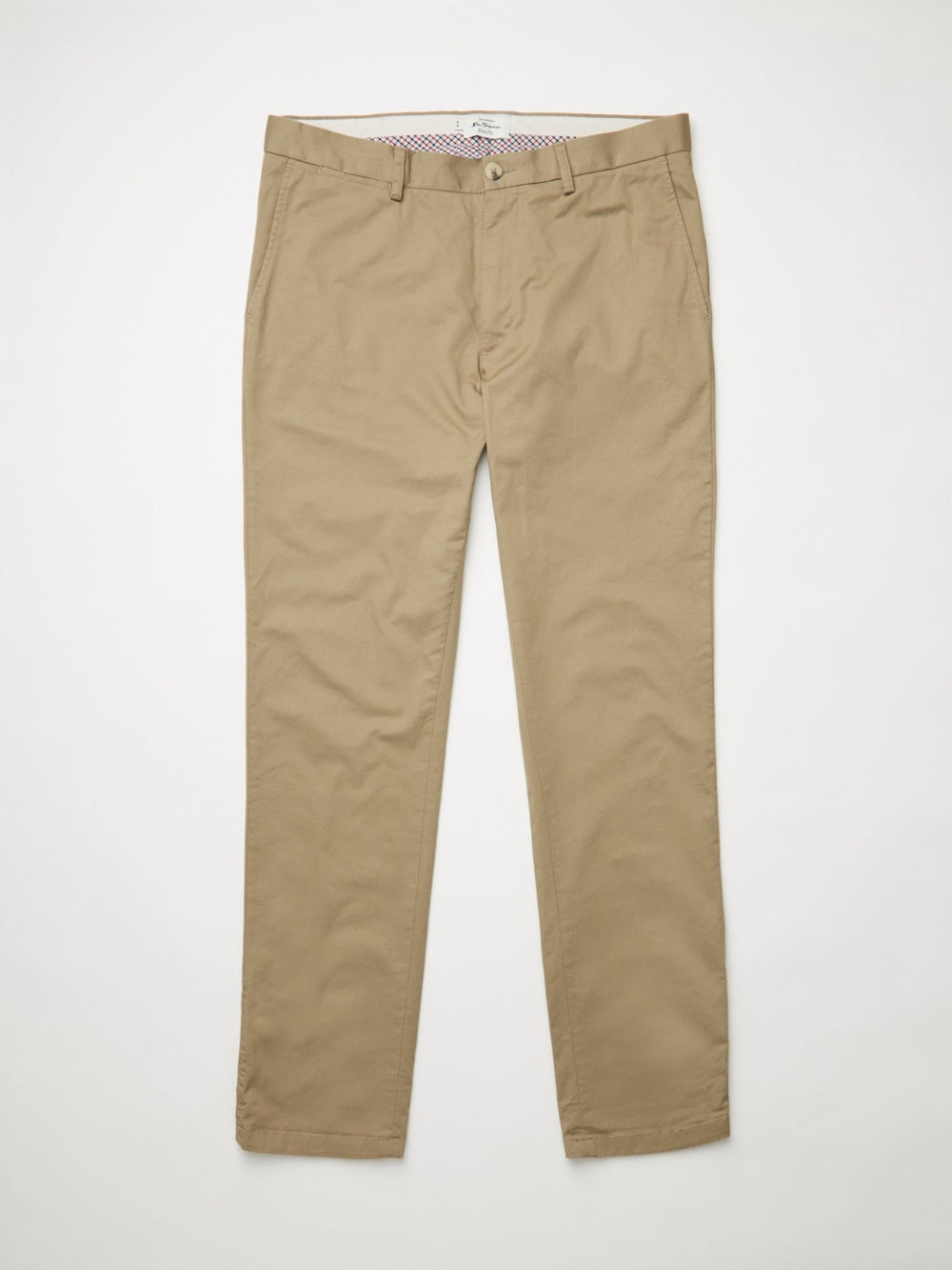 Pantalon Ben Sherman Signature Slim Stretch Chino Gris | ZBAVCPD-34