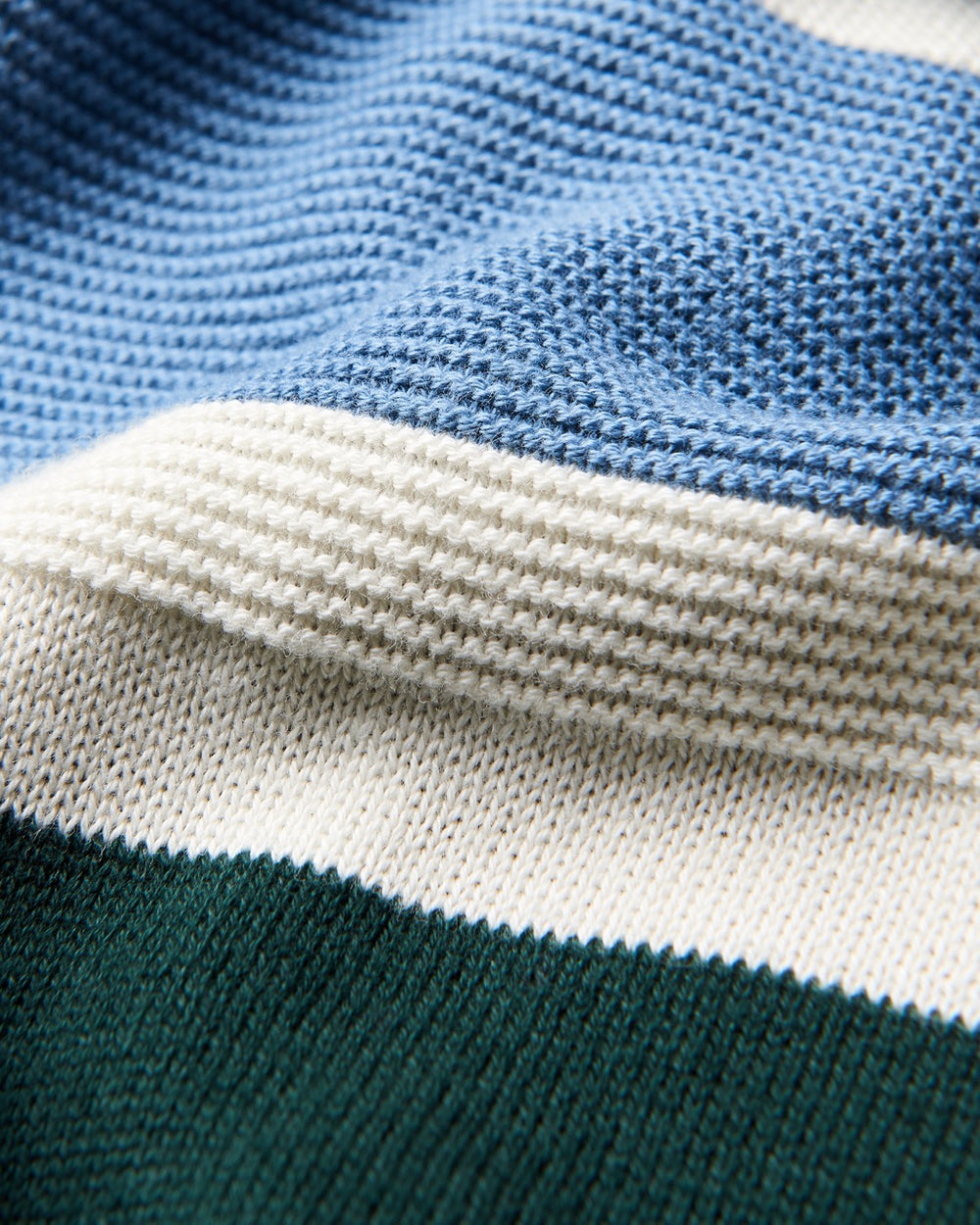 Prendas De Punto Ben Sherman Chest Stripe Crewneck Verde Oscuro | OHCYTVS-82