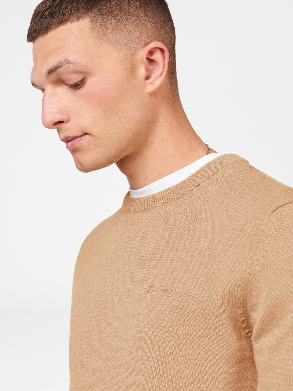 Prendas De Punto Ben Sherman Signature Crewneck Gris | REZKCMJ-15