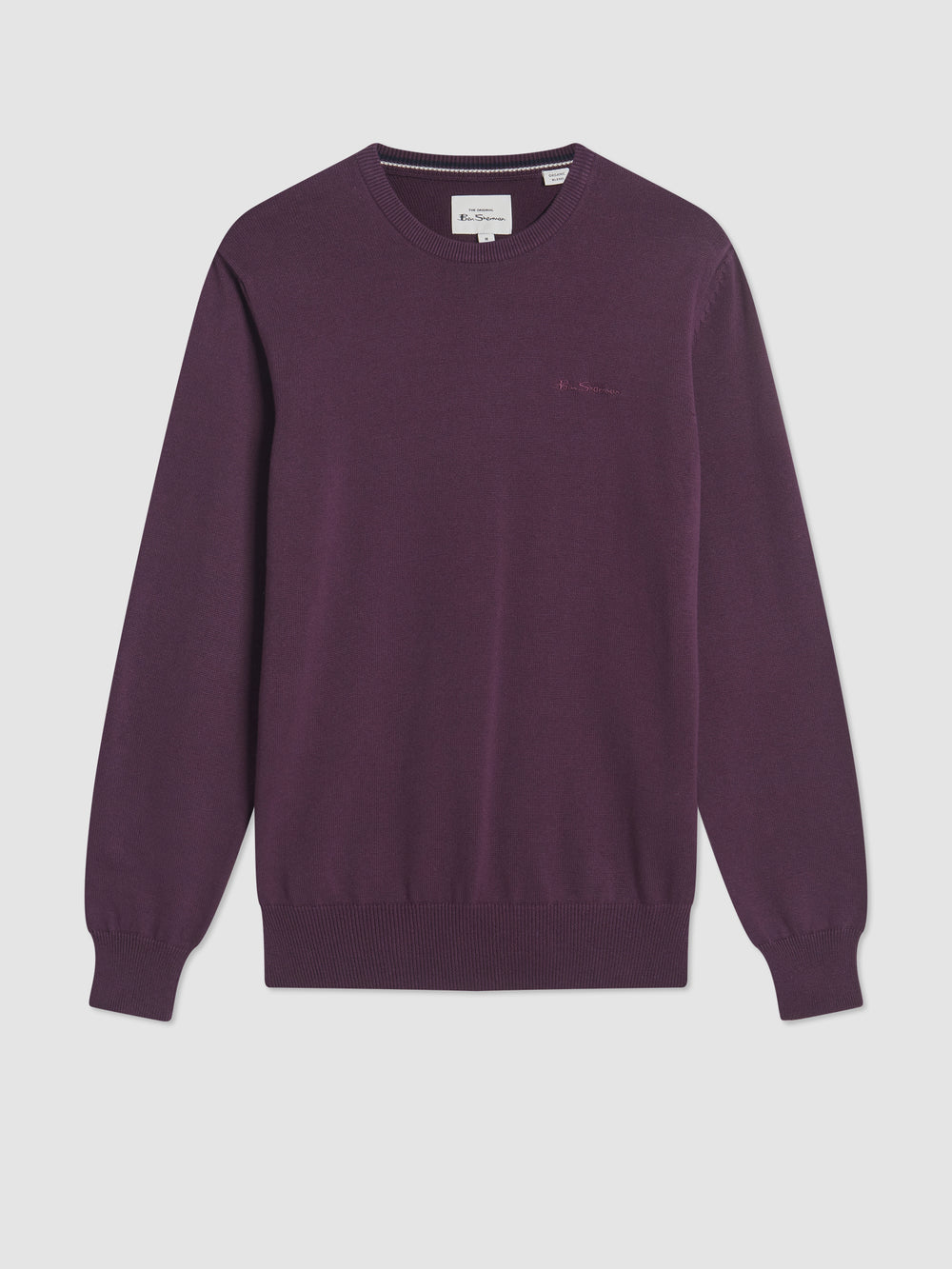 Prendas De Punto Ben Sherman Signature Crewneck Moradas | JQADGKU-52