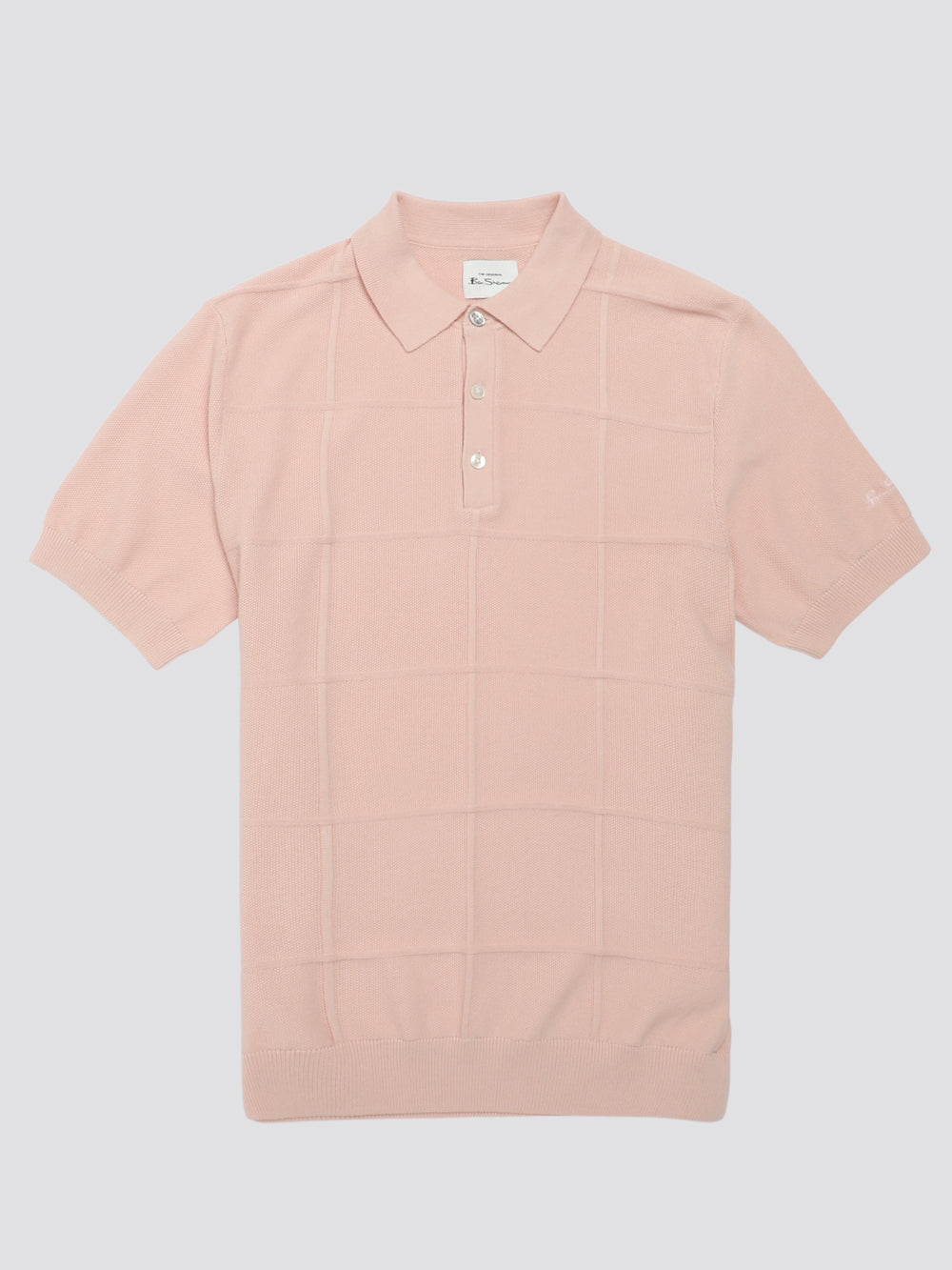 Prendas De Punto Ben Sherman Signature Textured Polo Rosas | WIUGDXL-14