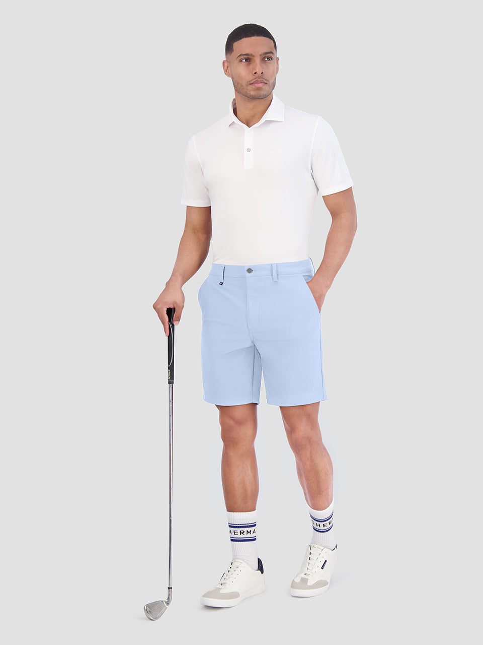 Short Ben Sherman 4Way Stretch Tech Azules | HJTEOML-41