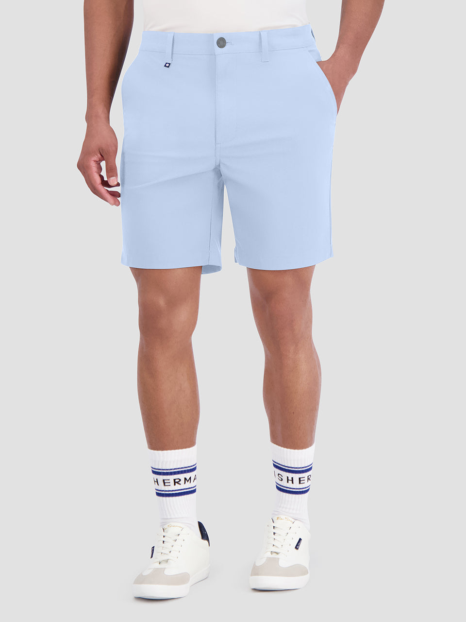 Short Ben Sherman 4Way Stretch Tech Azules | HJTEOML-41