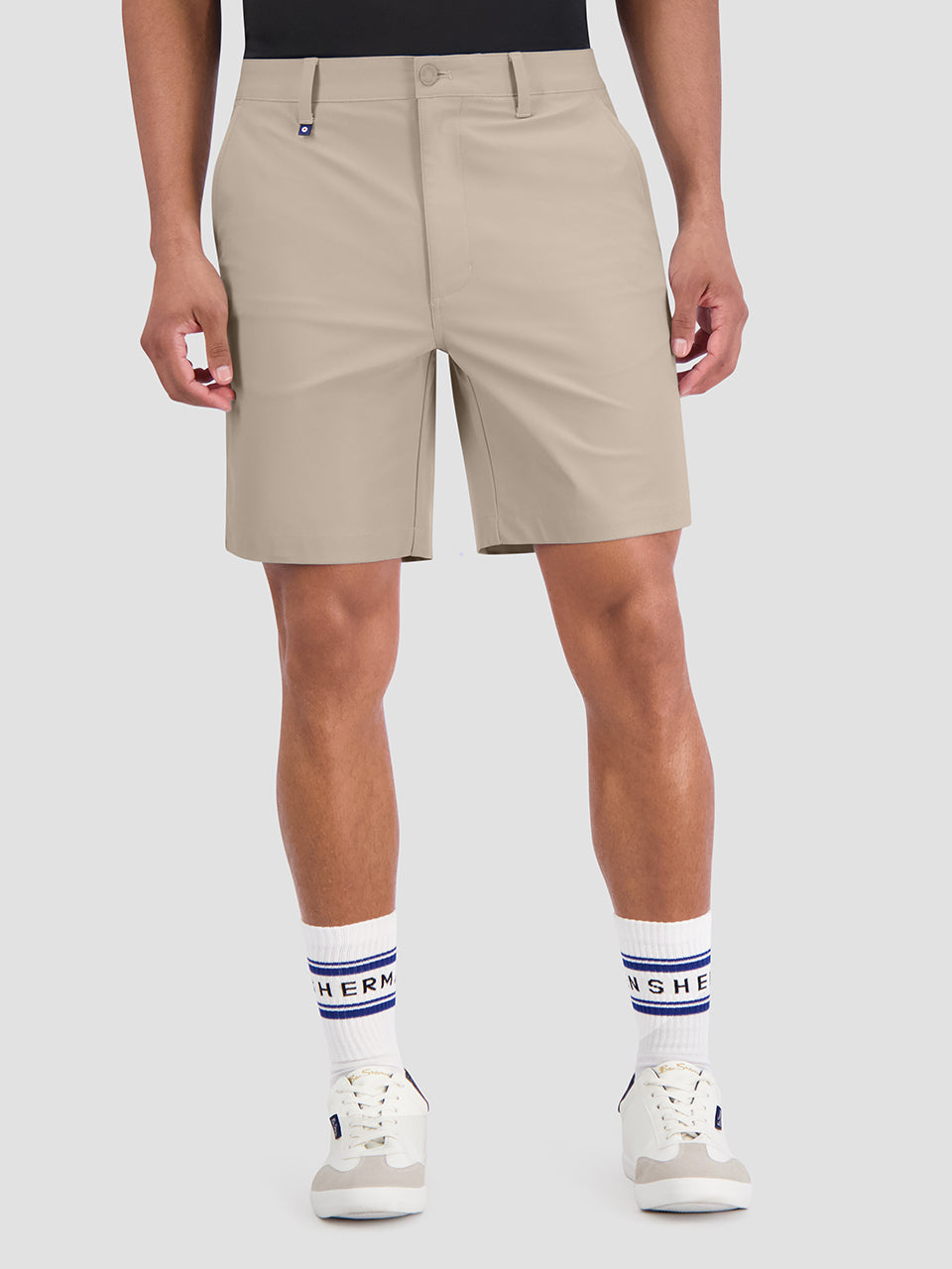 Short Ben Sherman 4Way Stretch Tech Kaki | XAFBVJK-58