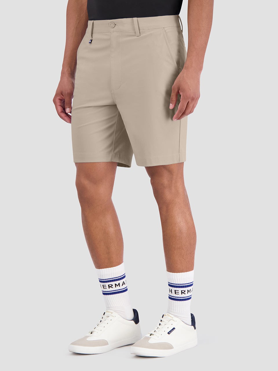 Short Ben Sherman 4Way Stretch Tech Kaki | XAFBVJK-58