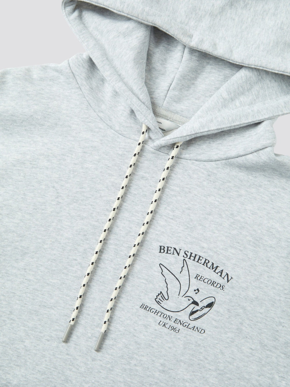 Sudaderas Ben Sherman Brighton Records Graphic Gris | NSVFGYJ-23