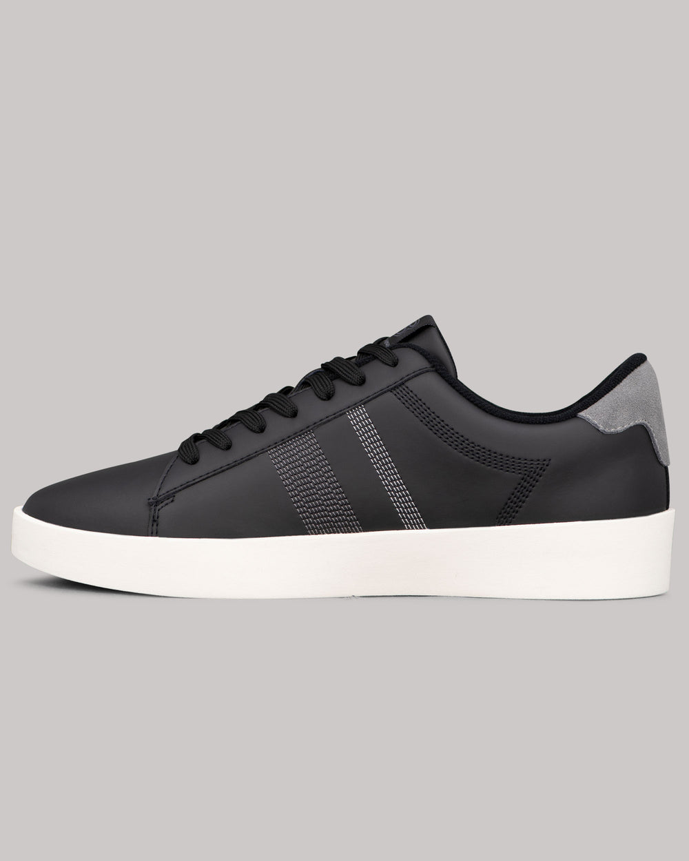 Zapatillas Ben Sherman Boxwell Negras Blancas Gris | LDZKIBW-84