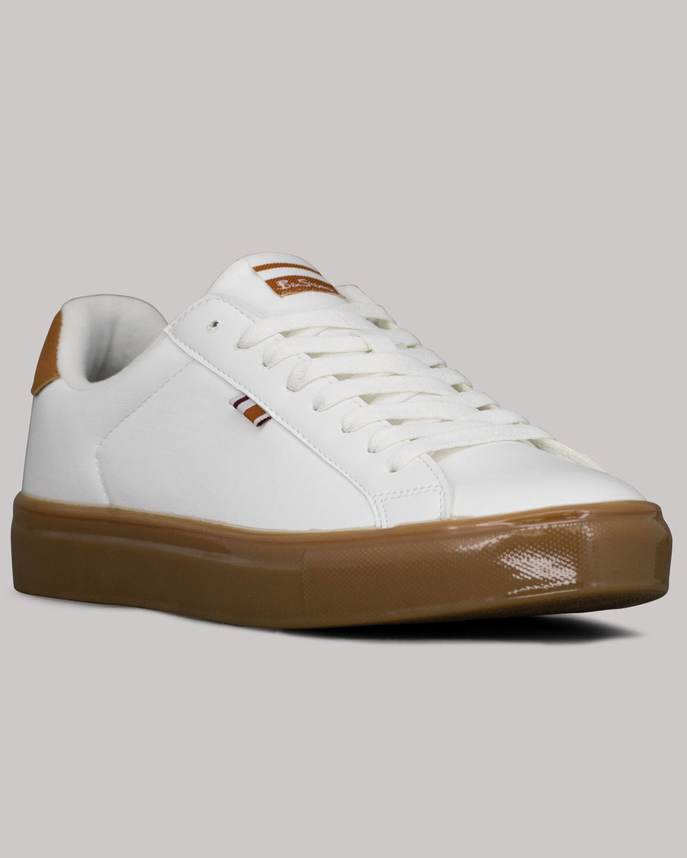 Zapatillas Ben Sherman Crowley Blancas Marrones | KFEPDZL-59