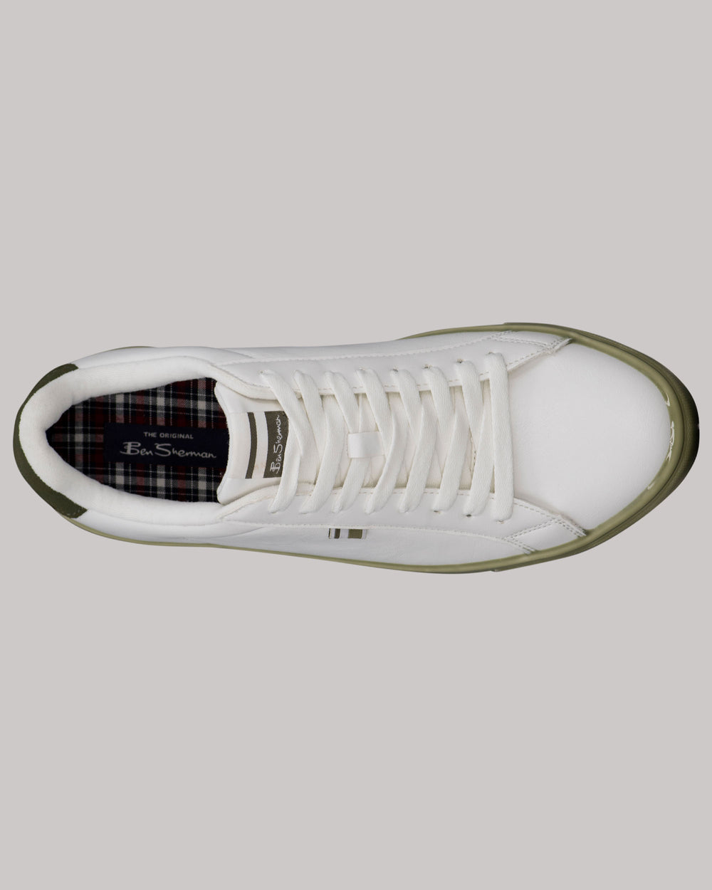 Zapatillas Ben Sherman Crowley Blancas | IAQXKGJ-15